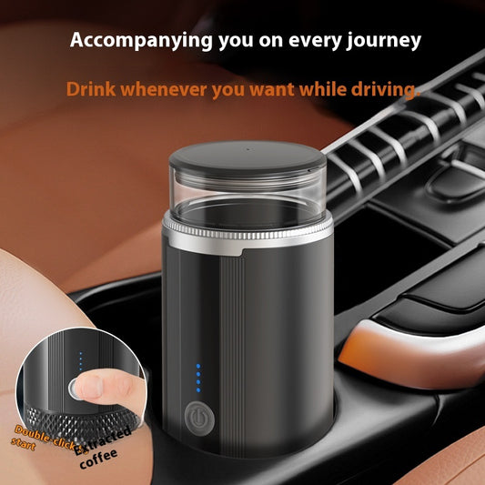 Capsule Coffee Machine Rechargeable Portable Travel Household Electric Coffee Machine