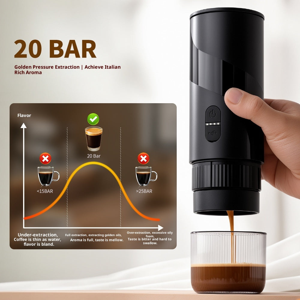 Leisure Portable Capsule Espresso Machine