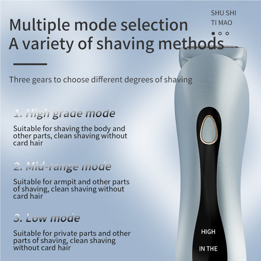 Electric Shaver Private Pubic Hair Trimming